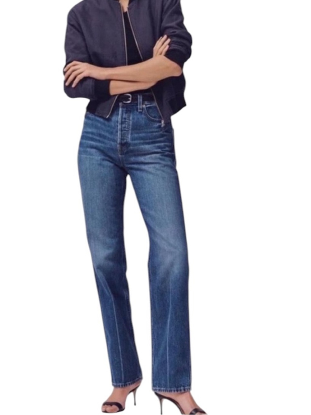 Alex Mill The Carla High Rise Straight Jeans 26 NWT